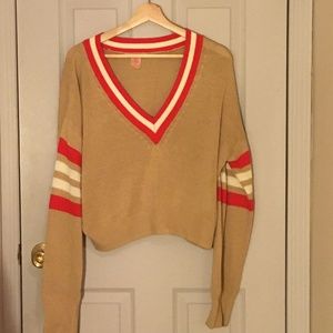 Urban Outfitters Sweaters - Urban Outfitters Kristen varsity vneck sweater Urban Outfitters Sweaters - Urban Outfitters Kristen varsity vneck sweater